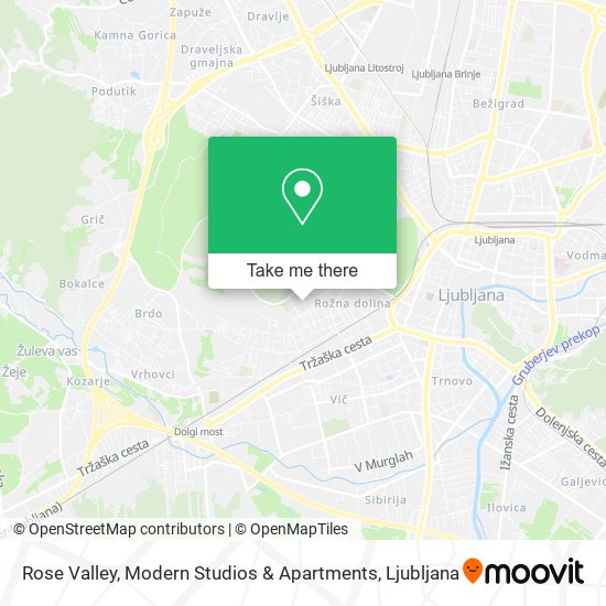 Rose Valley, Modern Studios & Apartments map