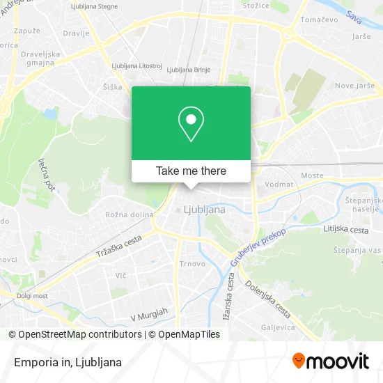Emporia in map