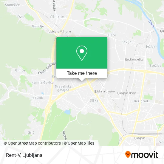 Rent-V map
