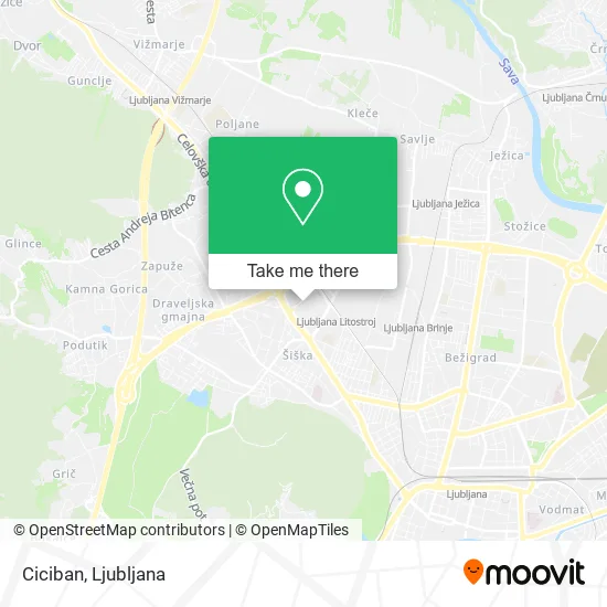 Ciciban map