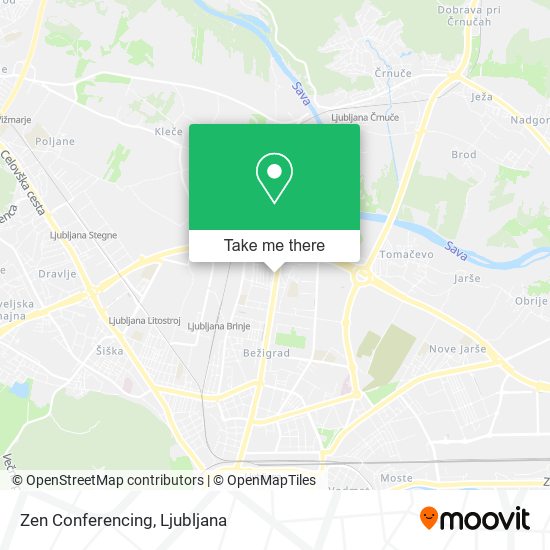 Zen Conferencing map