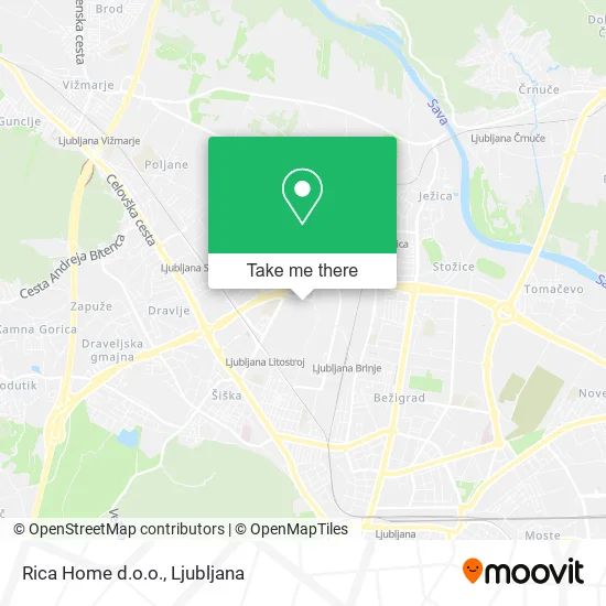 Rica Home d.o.o. map