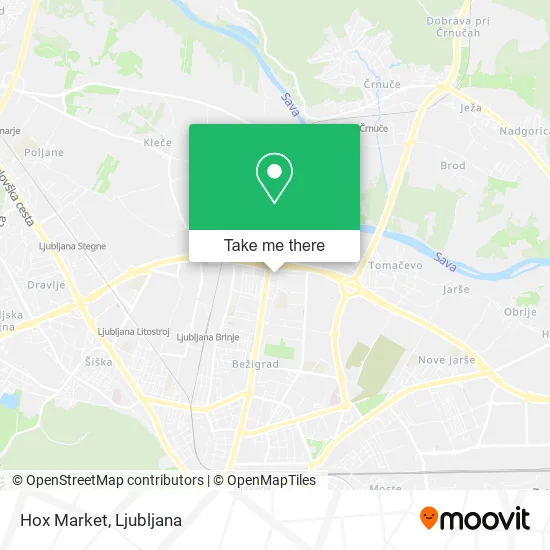 Hox Market map