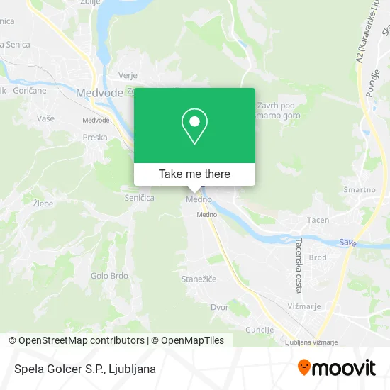 Spela Golcer S.P. map