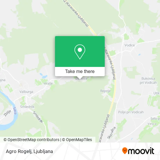 Agro Rogelj map