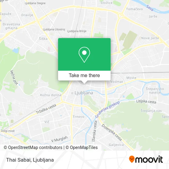Thai Sabai map