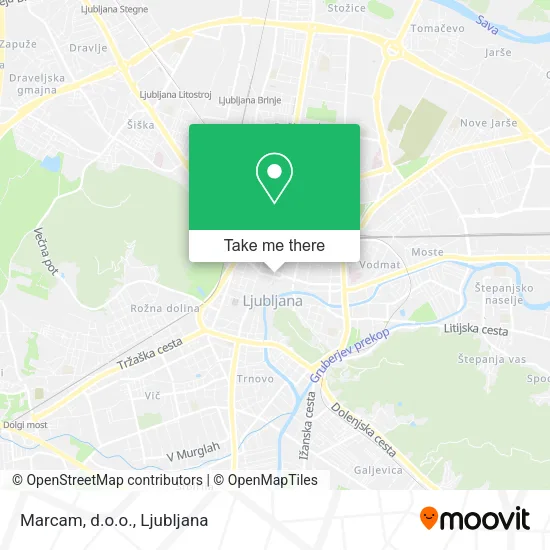 Marcam, d.o.o. map