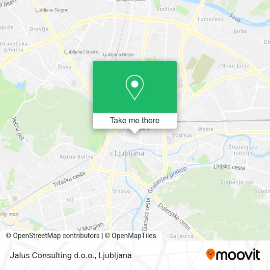 Jalus Consulting d.o.o. map