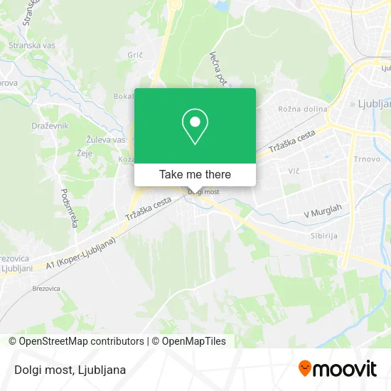 Dolgi most map