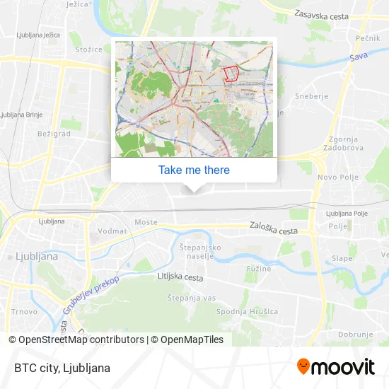 BTC city map