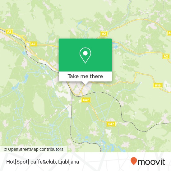 Hot[Spot] caffe&club map
