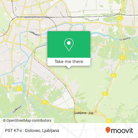 PST KT-x : Golovec map
