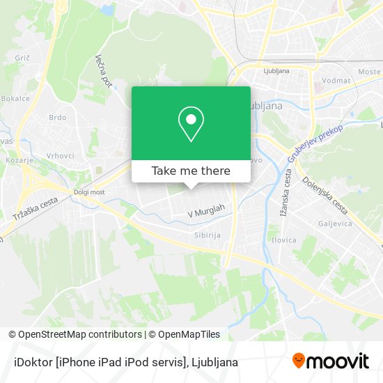 iDoktor [iPhone iPad iPod servis] map