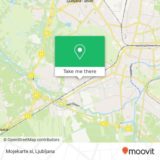 Mojekarte.si map