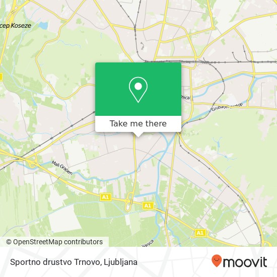 Sportno drustvo Trnovo map