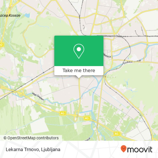 Lekarna Trnovo map