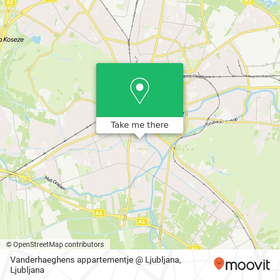 Vanderhaeghens appartementje @ Ljubljana map