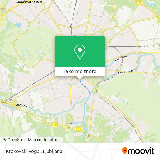 Krakovski vogal map