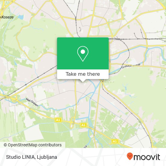 Studio LINIA map