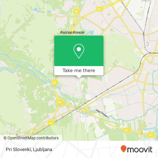 Pri Slovenki map