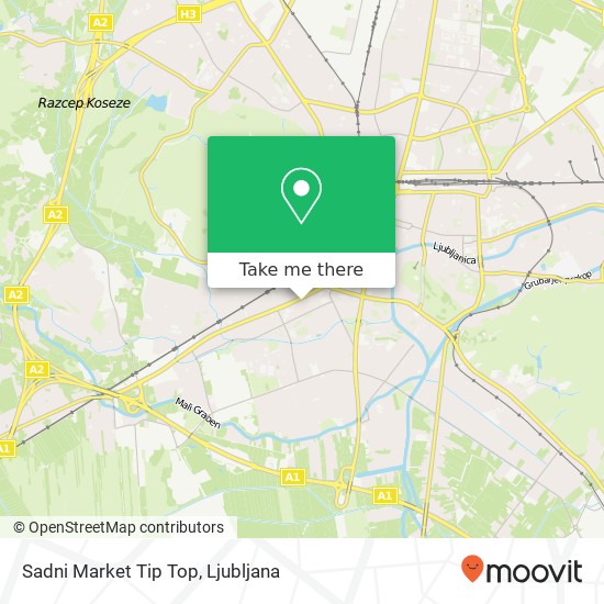 Sadni Market Tip Top map