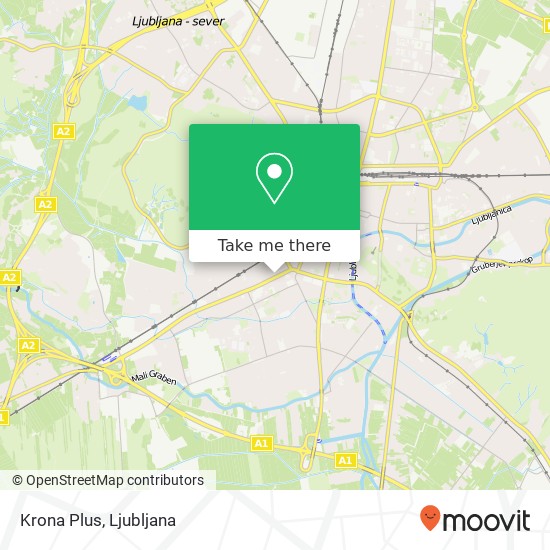 Krona Plus map