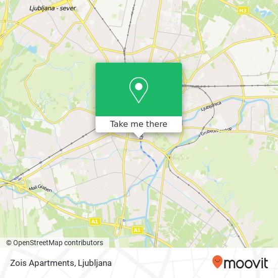 Zois Apartments map