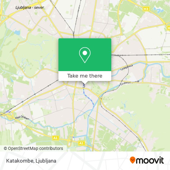 Katakombe map