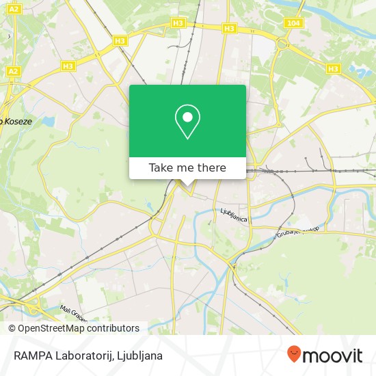 RAMPA Laboratorij map