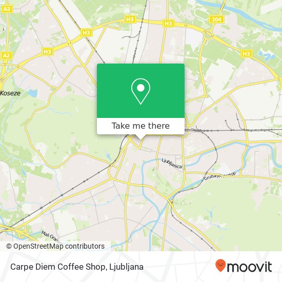 Carpe Diem Coffee Shop map