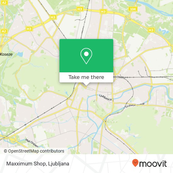 Maxximum Shop map