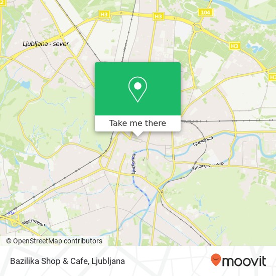 Bazilika Shop & Cafe map