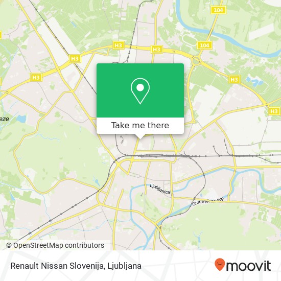 Renault Nissan Slovenija map