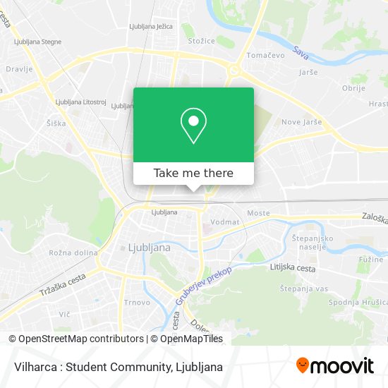 Vilharca : Student Community map
