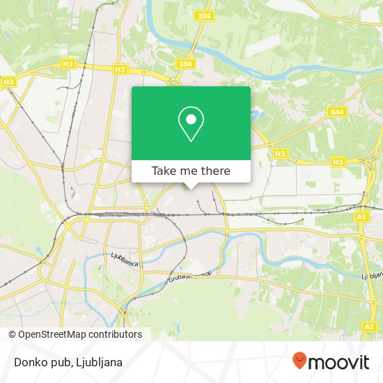 Donko pub map