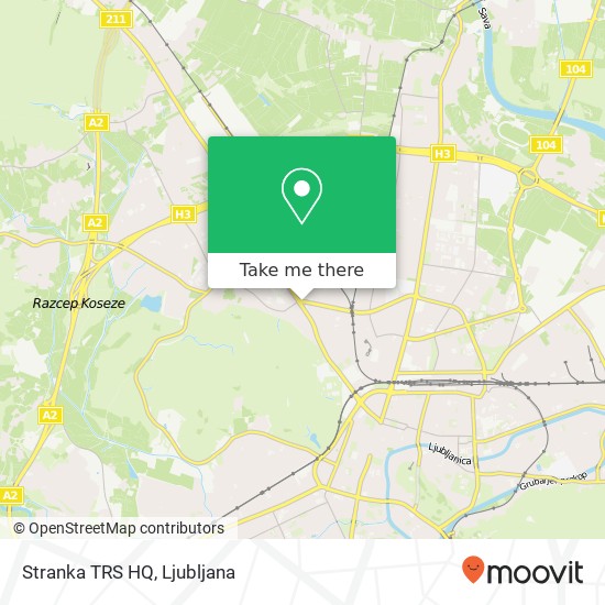 Stranka TRS HQ map