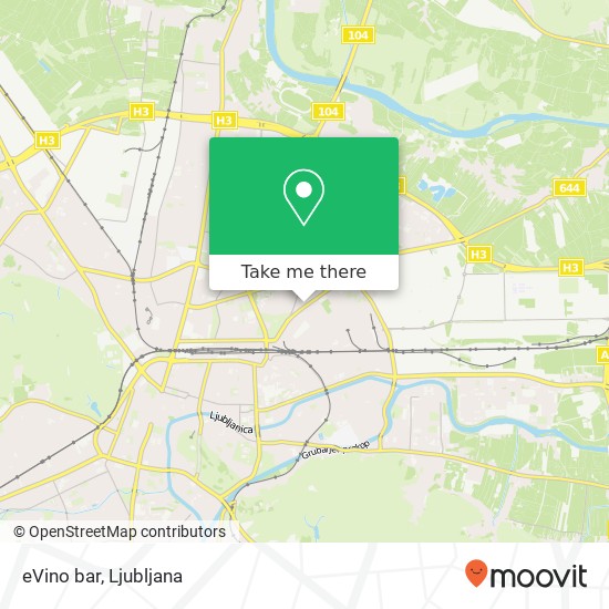 eVino bar map