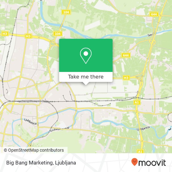 Big Bang Marketing map