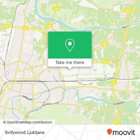 Bollywood map