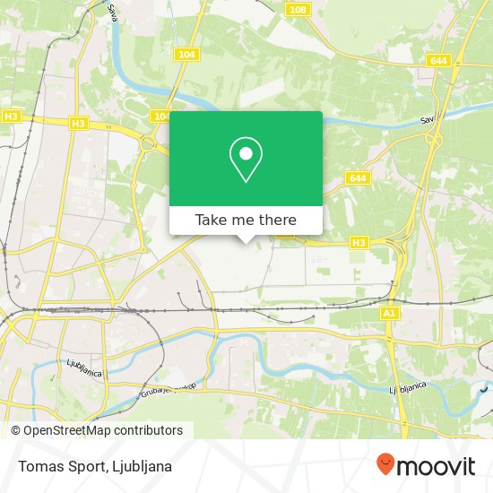 Tomas Sport map