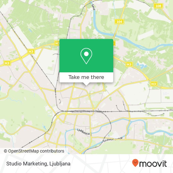 Studio Marketing map