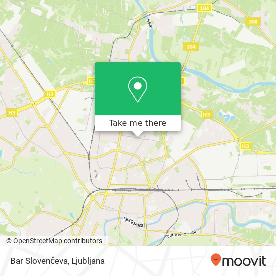 Bar Slovenčeva map