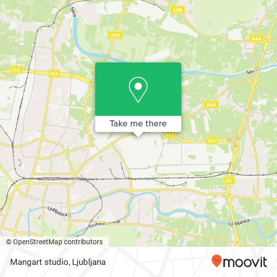 Mangart studio map