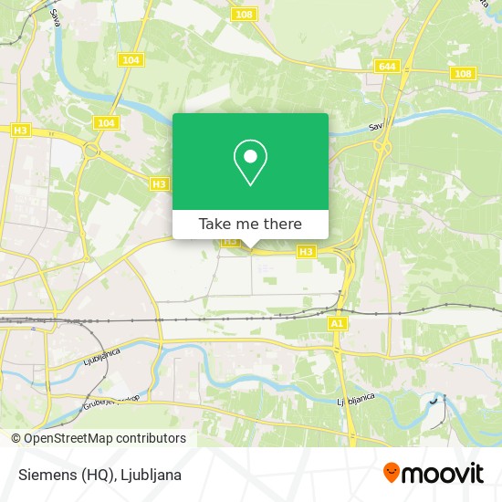 Siemens (HQ) map