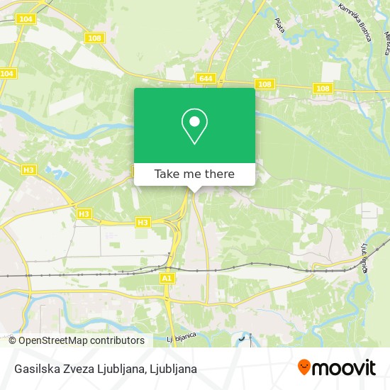 Gasilska Zveza Ljubljana map