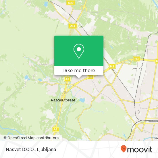 Nasvet D.O.O. map