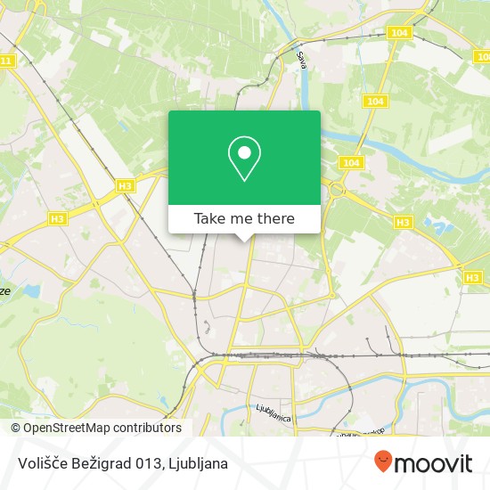 Volišče Bežigrad 013 map