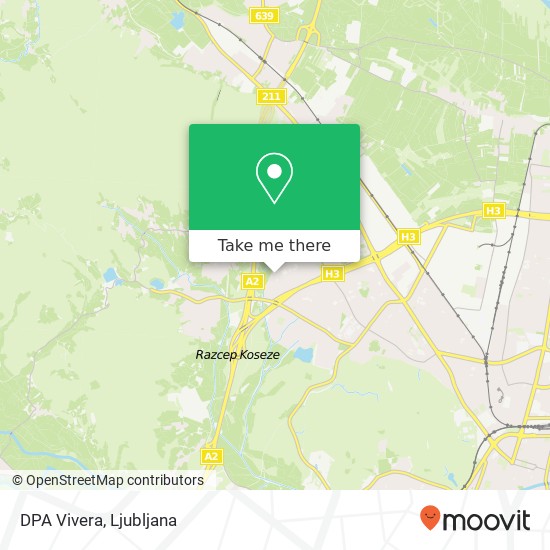 DPA Vivera map
