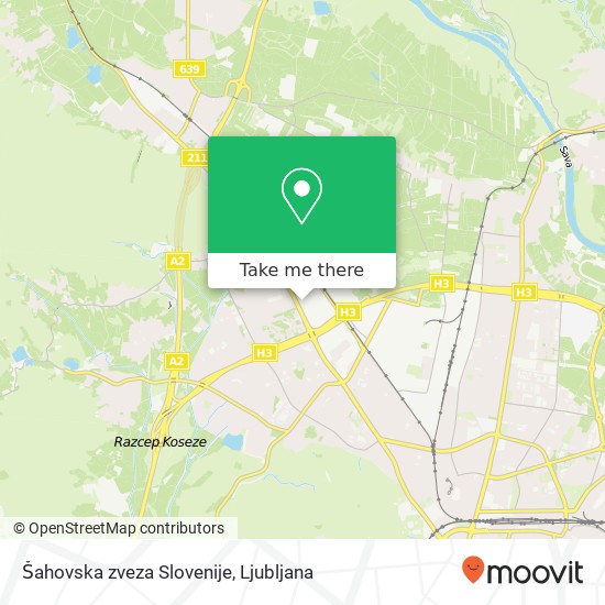 Šahovska zveza Slovenije map