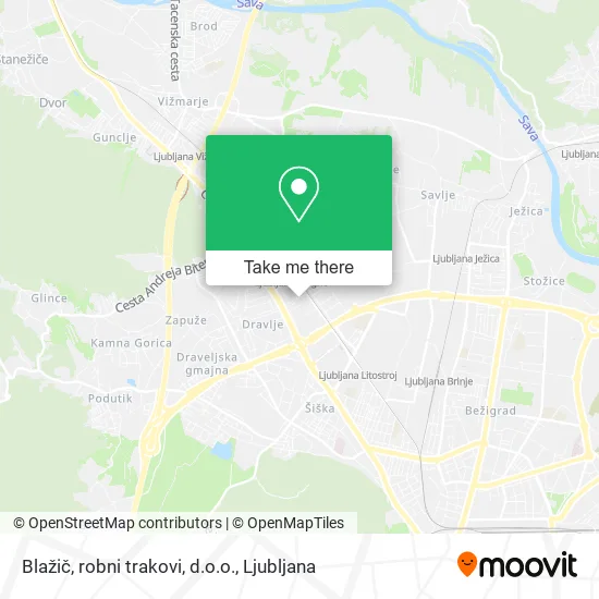 Blažič, robni trakovi, d.o.o. map